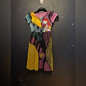 Disney The Nightmare Before Christmas Multicolor Night Gown Size 7/8